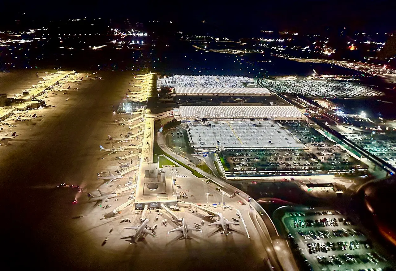 Exterior of a Hartsfield-Jackson Atlanta International Airport terminal building