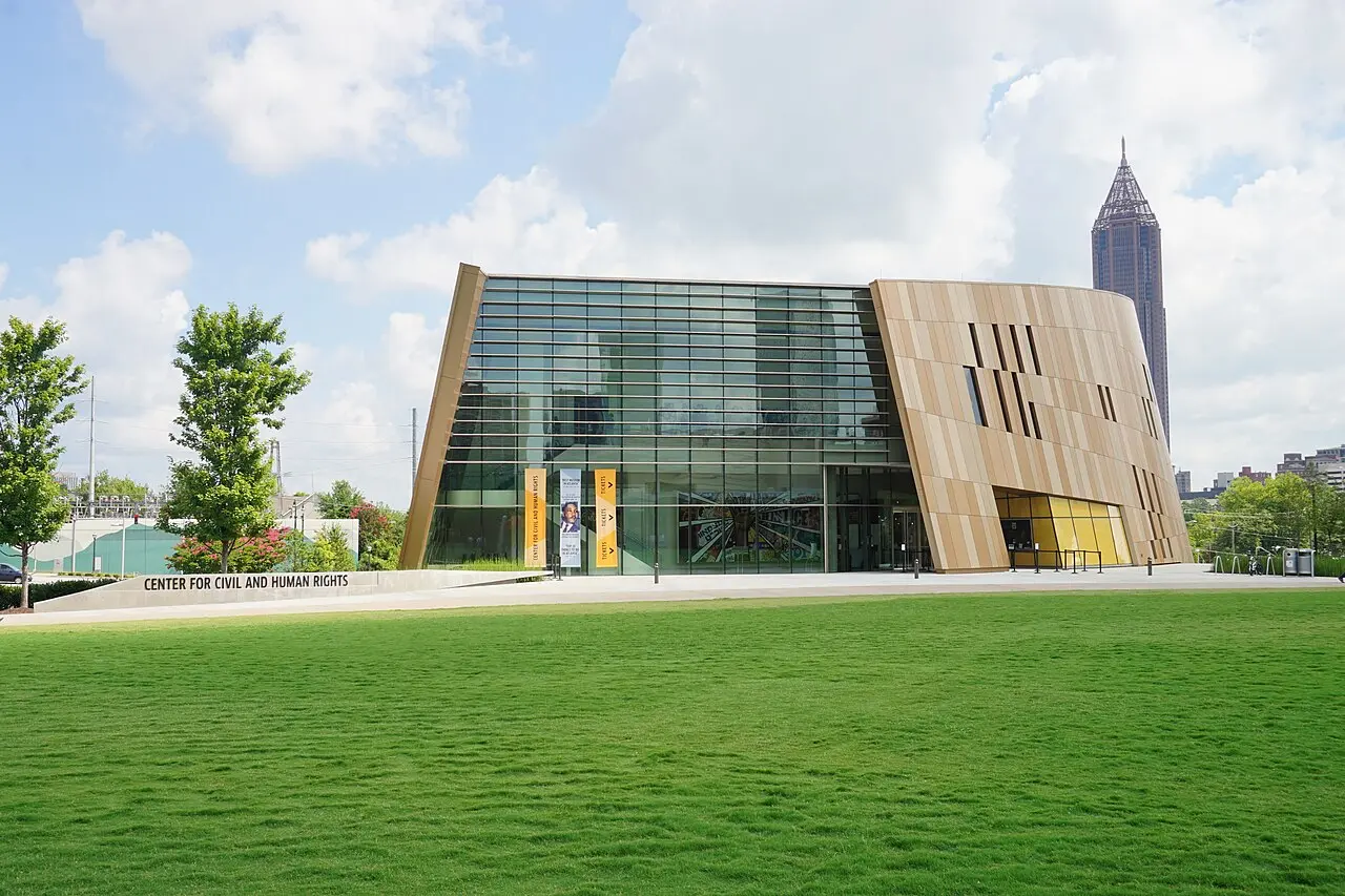 Exterior of the National Center for Civil and Human Rights in Atlanta