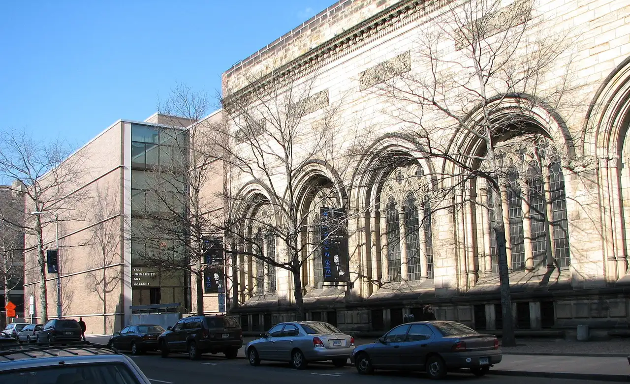 Street facade of the Yale University Art Gallery in New Haven