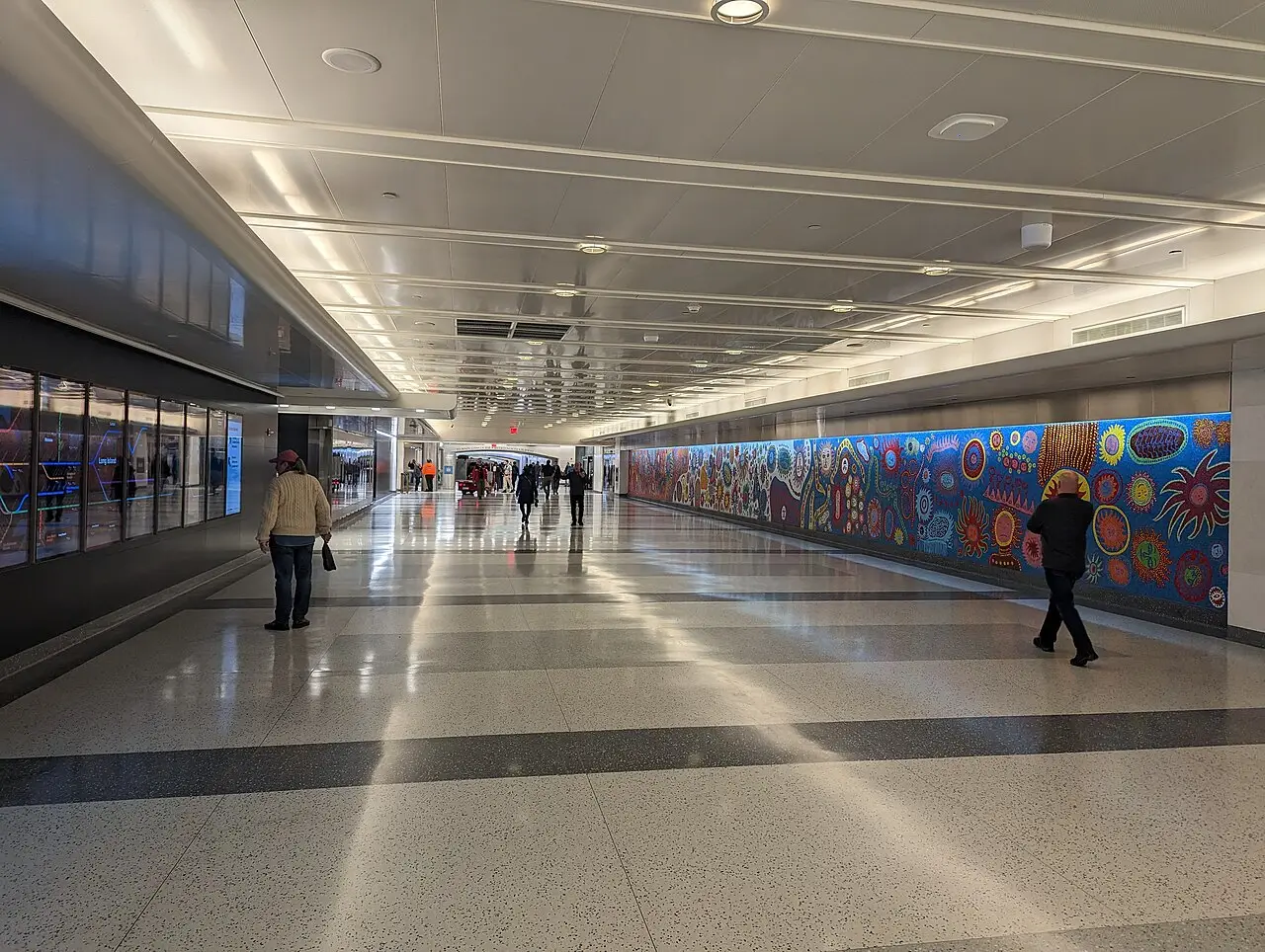 The concourse at Grand Central Madison, the Long Island Rail Road's East Side terminal beneath Grand Central Terminal