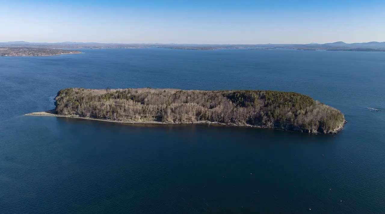 Bar Island and the Porcupine Islands off Mount Desert Island